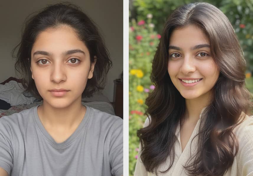 fazeelat-before-after-hair